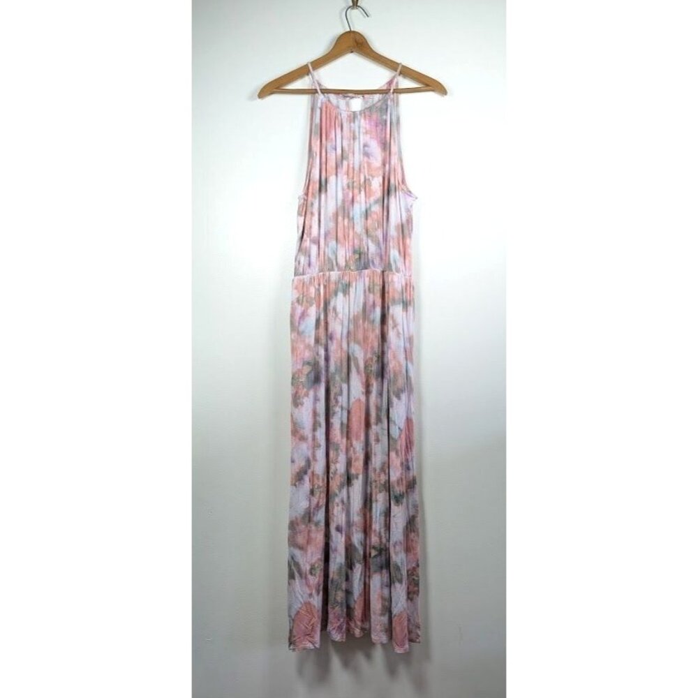 SO Maxi Dress Size XXL Boho Hippie Peasant Summer Tie Dye Fairy Beach‎ Vacation